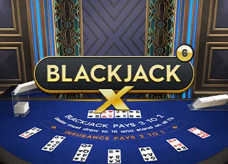 Blackjack X 6 - Azure - SUNBET388